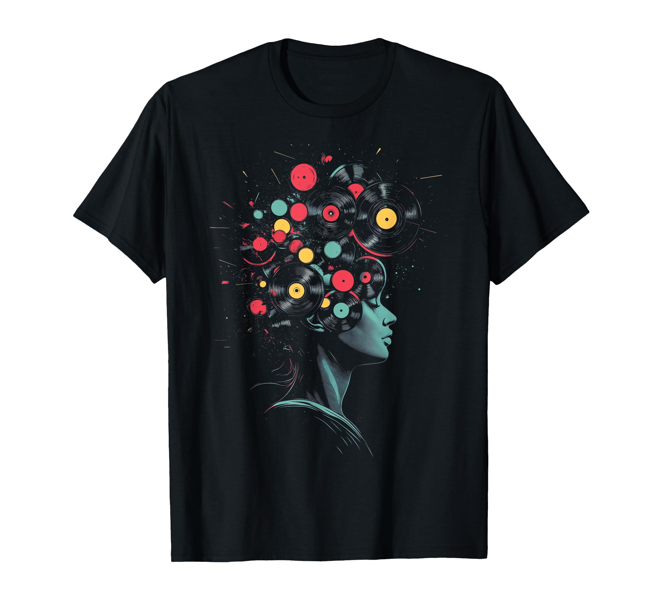 Vinyl Record Collector Dj Music Lover T-Shirt - Streetwear Style Men Women - T-Shirt, Sweatshirt, Hoodie