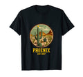 Phoenix Arizona Western Cactus T-Shirt - Streetwear Style for Adults - T-Shirt, Sweatshirt, Hoodie