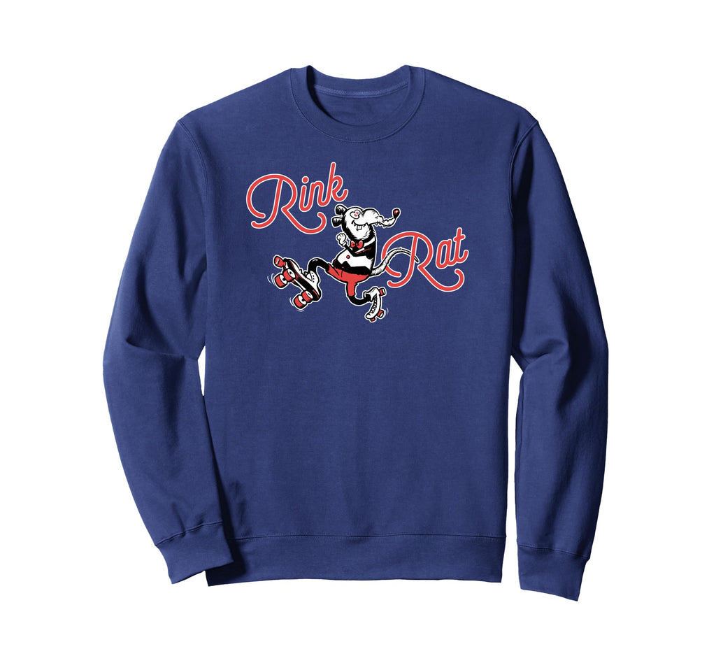 Roller Skating Rink Rat 1970S Sweatshirt - Novelty Apparel for Adults - T-Shirt, Sweatshirt, Hoodie