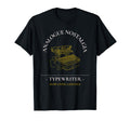 Analogue Nostalgia Typewriter T-Shirt - Custom Art Print Men Women - T-Shirt, Sweatshirt, Hoodie