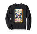 Sarcastic Tarot Antisocial Sweatshirt - Aesthetic Graphic for Adults - T-Shirt, Sweatshirt, Hoodie