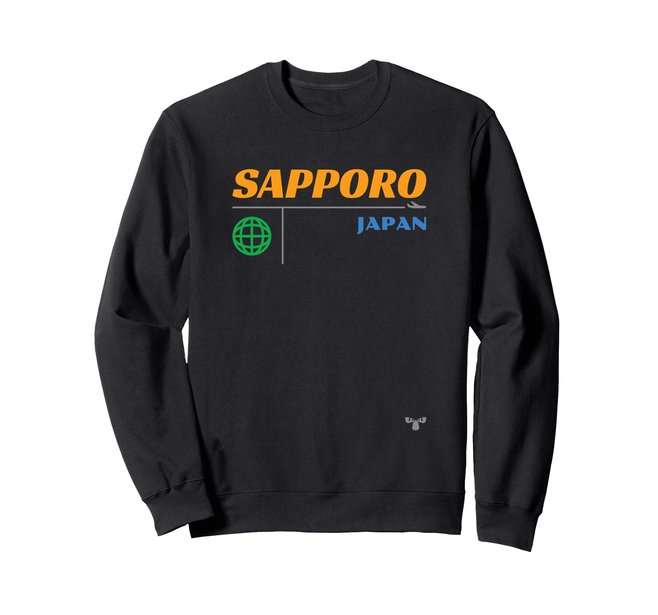 Sapporo Mid Century Sweatshirt - Casual Everyday Wear Unisex - T-Shirt, Sweatshirt, Hoodie