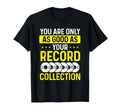 Record Collection Record Player T-Shirt - Minimalist Print for Adults - T-Shirt, Sweatshirt, Hoodie