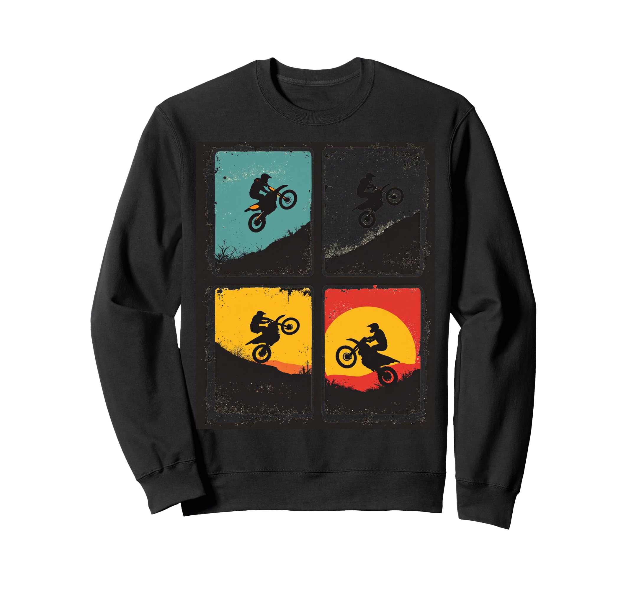 Motorcycle Sweatshirt - Minimalist Print for Adults - T-Shirt, Sweatshirt, Hoodie