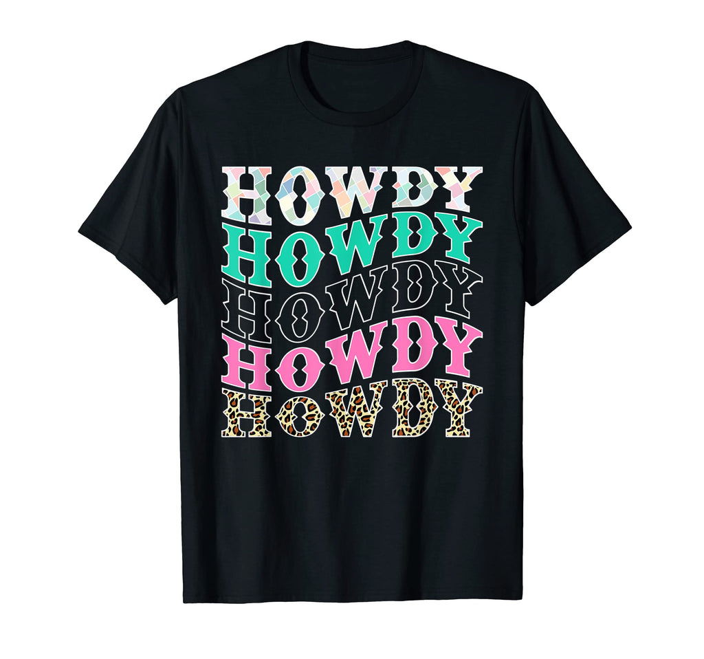 Cowboy Howdy Cowgirl Southern Western T-Shirt - Unique Graphic for Adults - T-Shirt, Sweatshirt, Hoodie