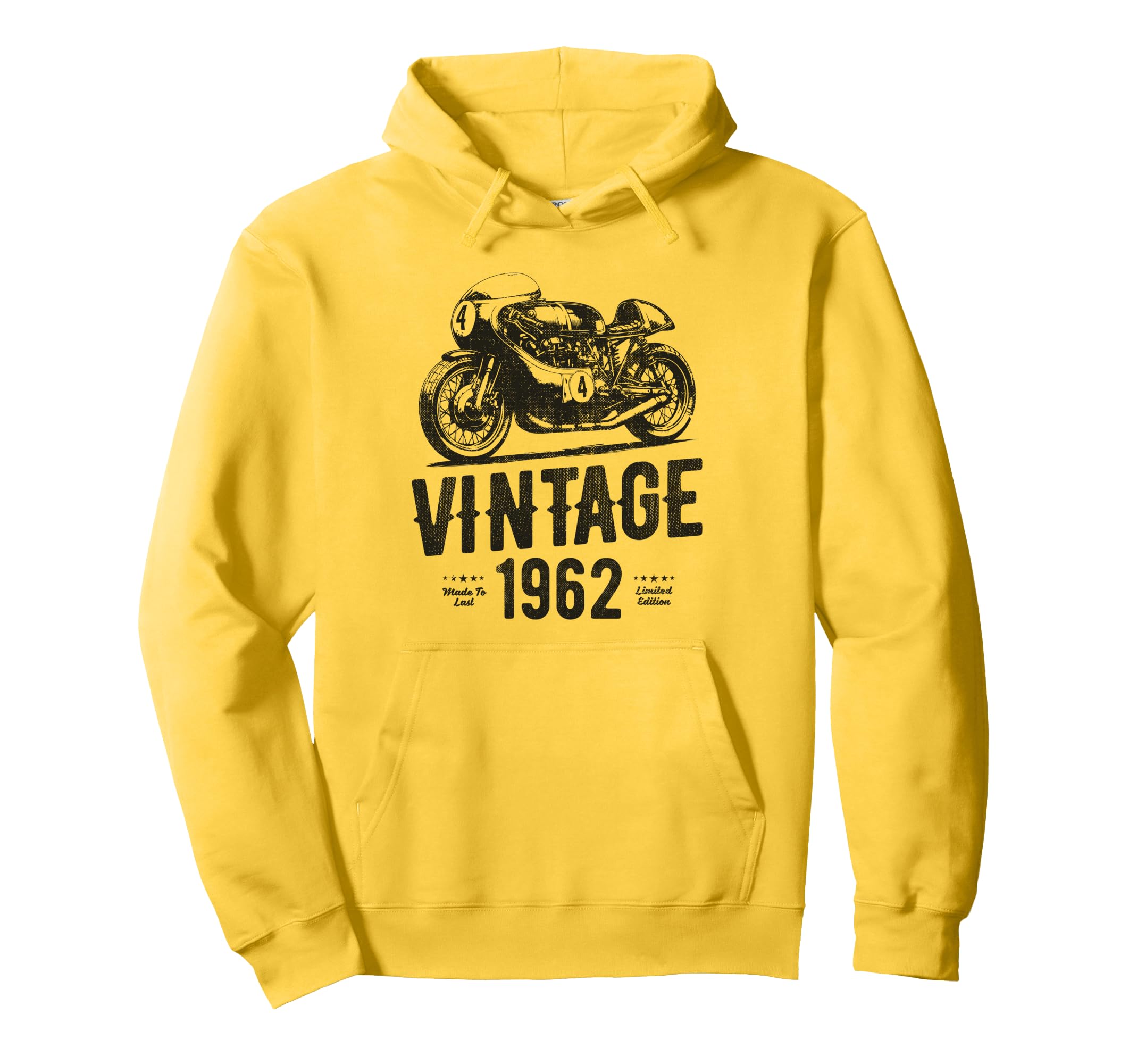 Birthday Born 1962 Racing Motorbike Hoodie - Unique Graphic Men Women - T-Shirt, Sweatshirt, Hoodie