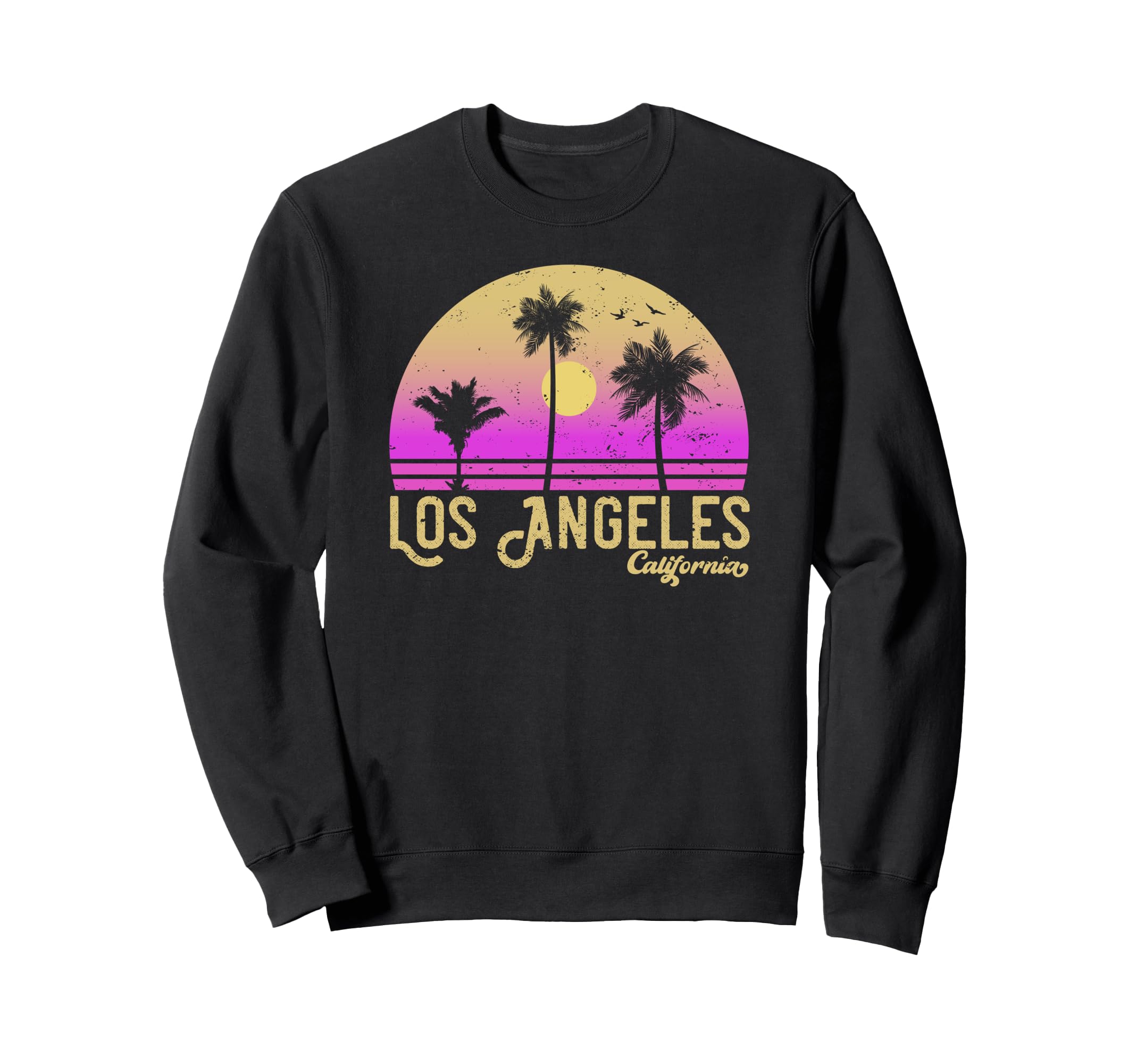Los Angeles California Sunset Sweatshirt - Streetwear Style Men Women - T-Shirt, Sweatshirt, Hoodie