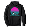 Sunset Frog Hoodie - Novelty Apparel Unisex - T-Shirt, Sweatshirt, Hoodie