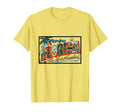 Greetings From Florida Postcard Souvenir Sweatshirt - Trendy Graphic Unisex - T-Shirt, Sweatshirt, Hoodie