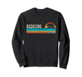 Redding California State Bear Sunset Sweatshirt - Trendy Graphic for Adults - T-Shirt, Sweatshirt, Hoodie