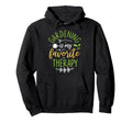 Gardening My Favorite Therapy Plant Lover Hoodie - Custom Art Print Unisex - T-Shirt, Sweatshirt, Hoodie