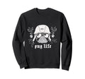 Funny Biker Motorcycle Pug Dog Sweatshirt - Novelty Apparel Men Women - T-Shirt, Sweatshirt, Hoodie