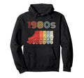 1980S Roller Skates 80S Disco Skates Hoodie - Minimalist Print for Adults - T-Shirt, Sweatshirt, Hoodie