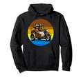 Motorcycle Carrying Couple To Cinco De Hoodie - Trendy Graphic Men Women - T-Shirt, Sweatshirt, Hoodie