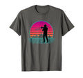 Trombone Jazz Player Sunset Synthwave T-Shirt - Minimalist Print Men Women - T-Shirt, Sweatshirt, Hoodie