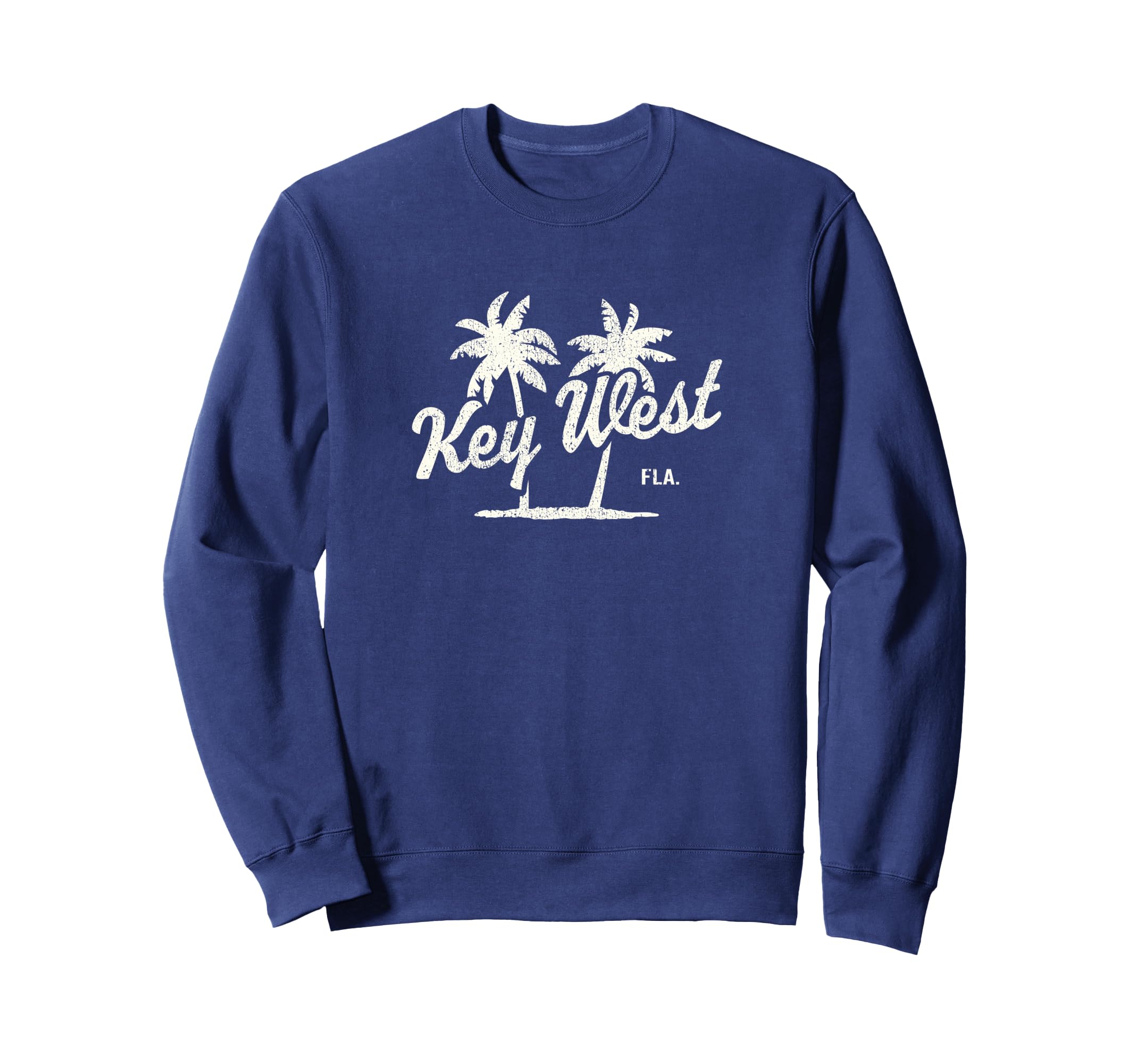 Key West Florida 70S Palm Trees Sweatshirt - Custom Art Print Unisex - T-Shirt, Sweatshirt, Hoodie