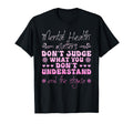 Mental Health Matters Dont Judge T-Shirt - Custom Art Print for Adults - T-Shirt, Sweatshirt, Hoodie