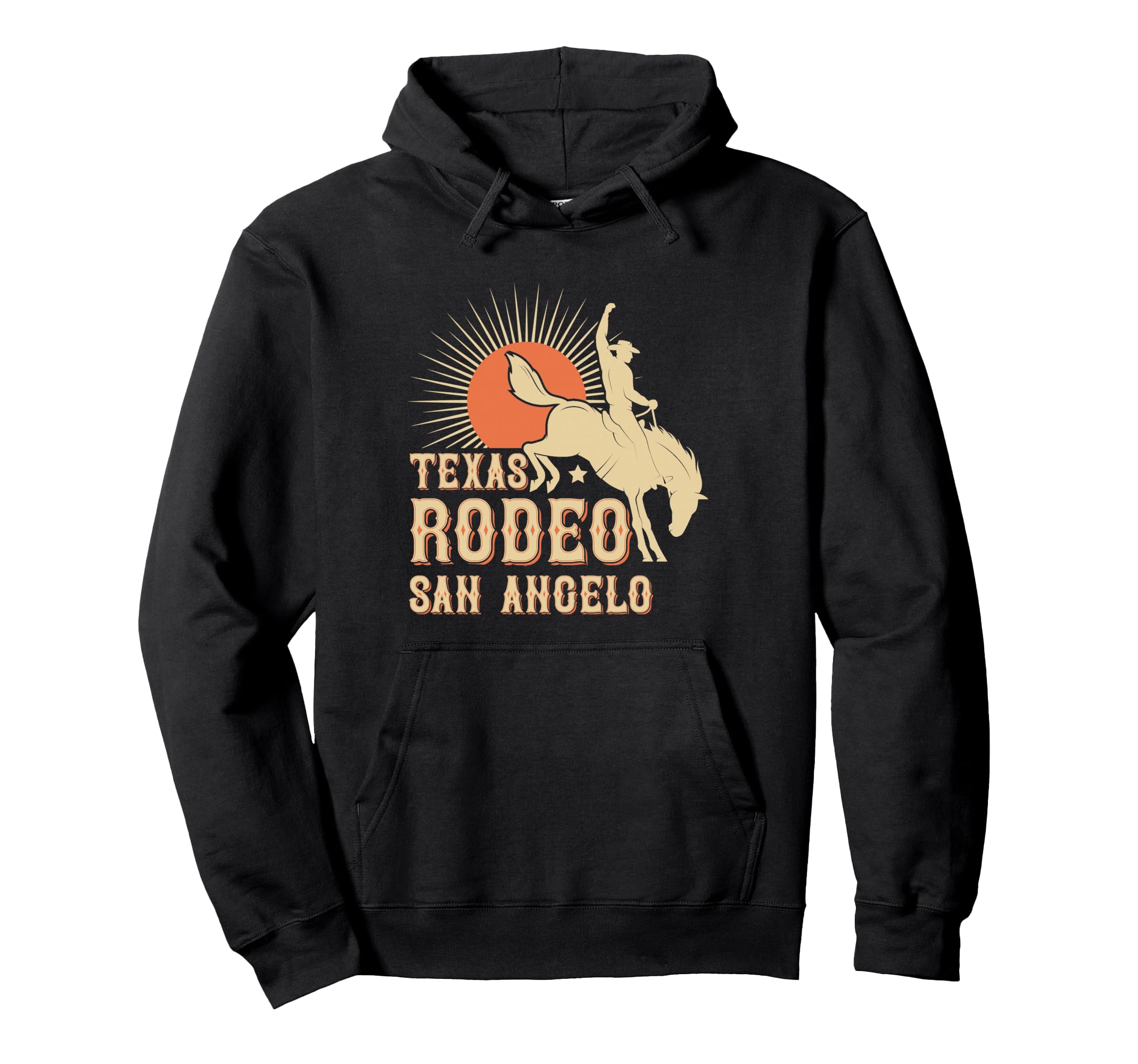 San Angelo Texas Rodeo Western Cowboy Hoodie - Streetwear Style Unisex - T-Shirt, Sweatshirt, Hoodie