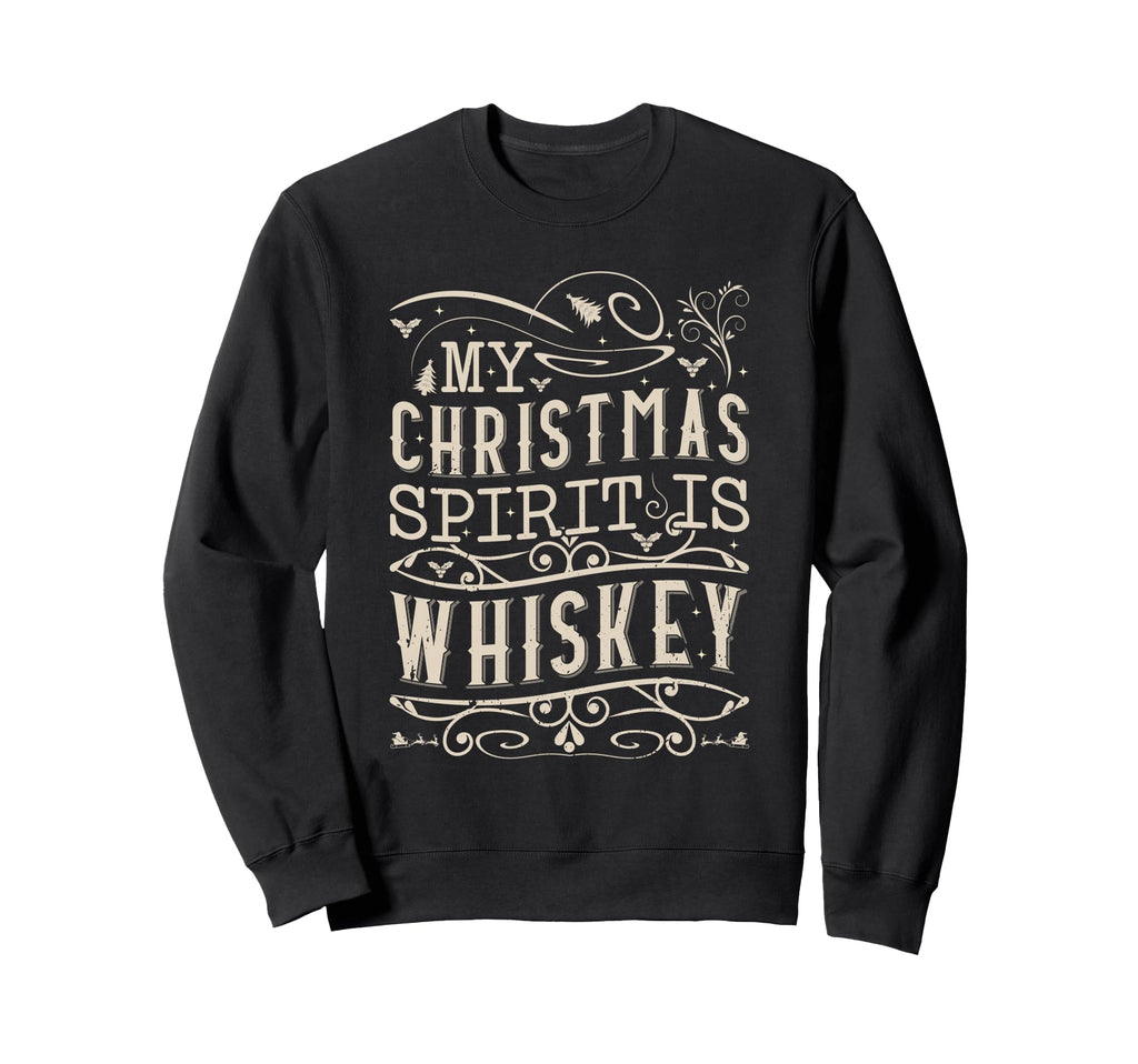 My Spirit Is Whiskey Sweatshirt - Minimalist Print Unisex - T-Shirt, Sweatshirt, Hoodie