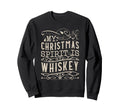 My Spirit Is Whiskey Sweatshirt - Minimalist Print Unisex - T-Shirt, Sweatshirt, Hoodie