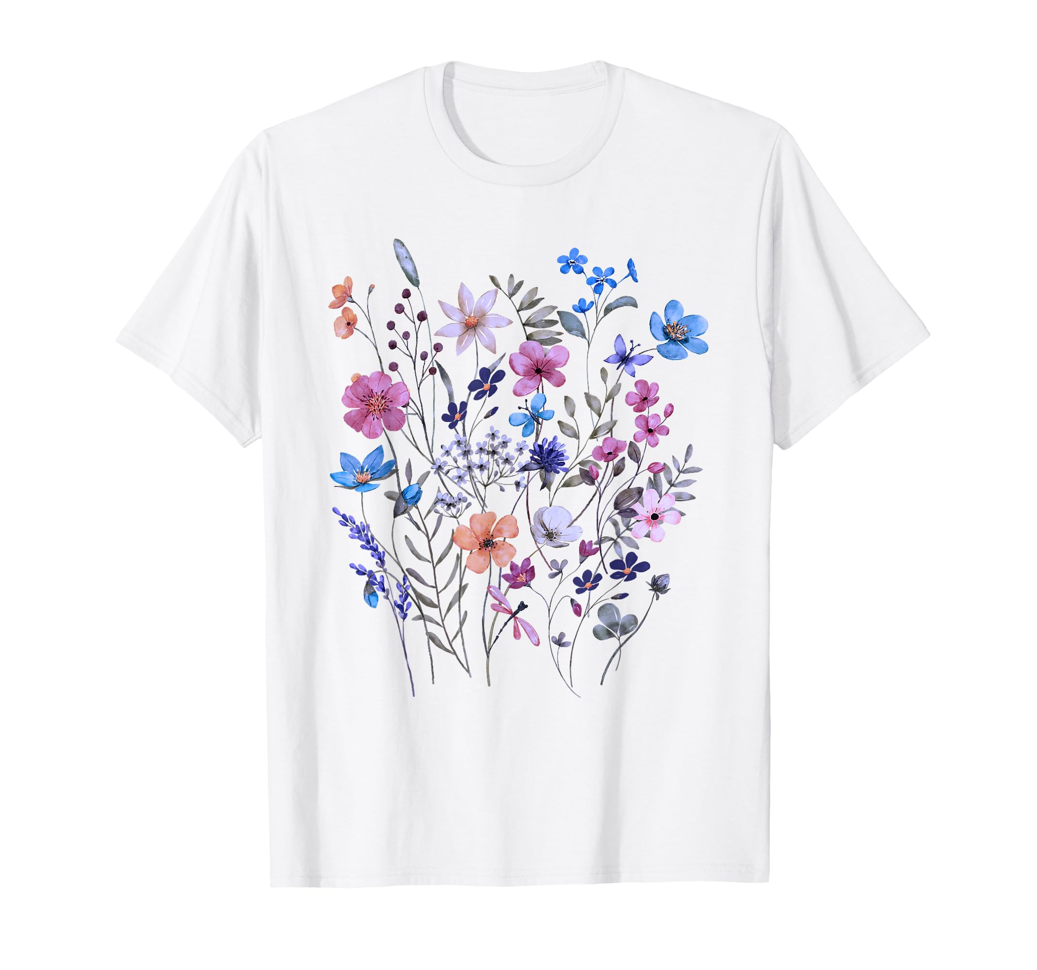 Flowers Wildflowers Grow Floral T-Shirt - Fun Novelty Design Men Women - T-Shirt, Sweatshirt, Hoodie