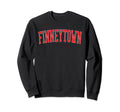 Finneytown Oh Distressed Red Sweatshirt - Fun Novelty Design Men Women - T-Shirt, Sweatshirt, Hoodie