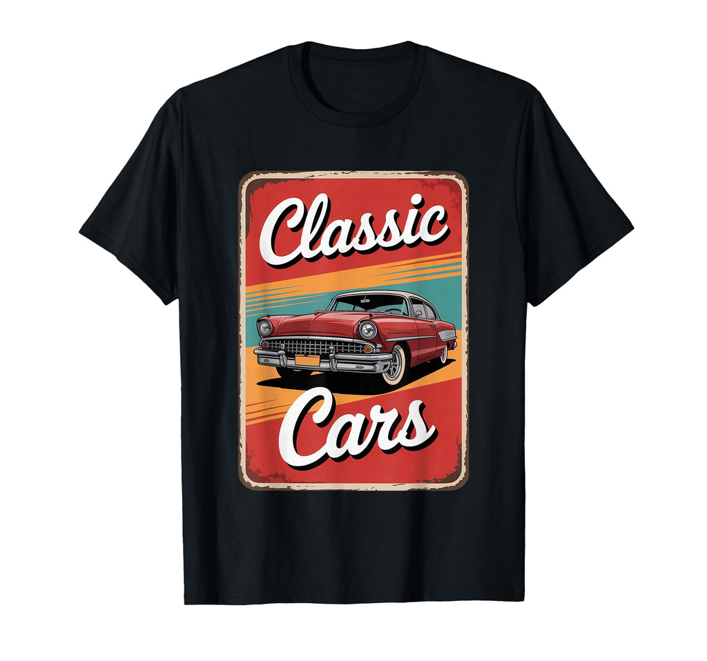 Antique Car Lover Old Cars Sweatshirt - Aesthetic Graphic for Adults - T-Shirt, Sweatshirt, Hoodie