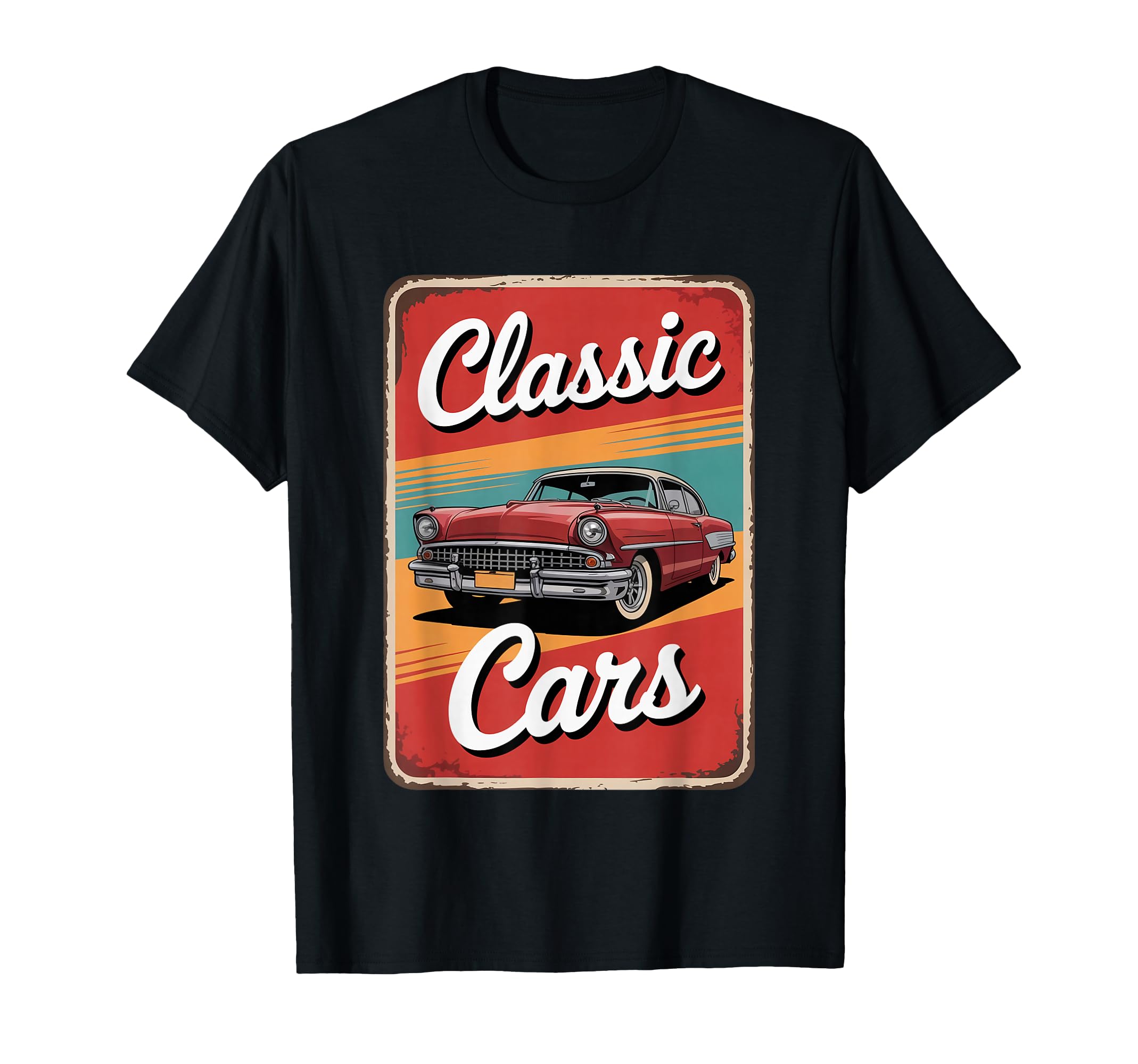 Antique Car Lover Old Cars Sweatshirt - Aesthetic Graphic for Adults - T-Shirt, Sweatshirt, Hoodie