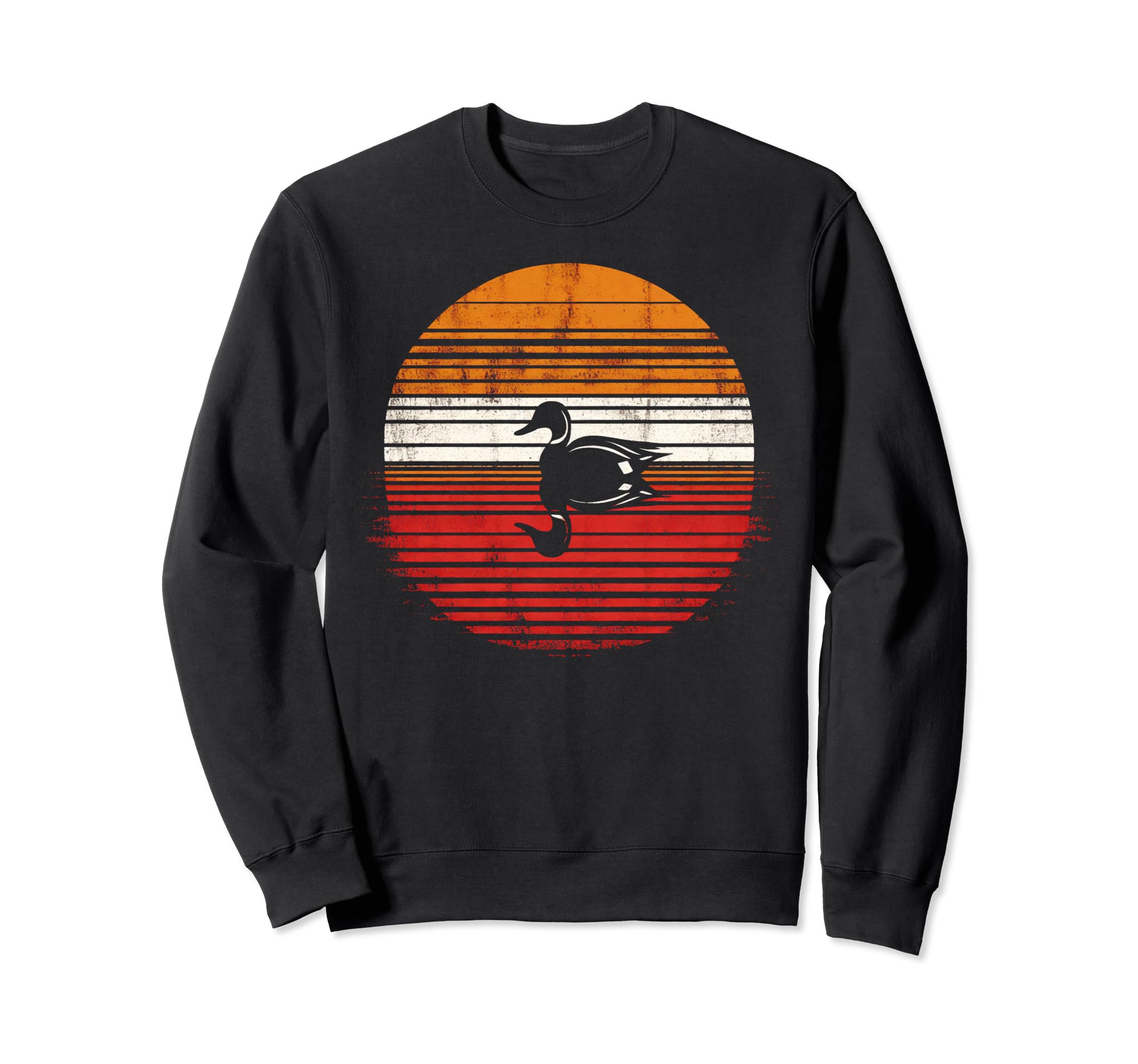 Pintail Bird Sunset Safari 70S Sweatshirt - Aesthetic Graphic for Adults - T-Shirt, Sweatshirt, Hoodie