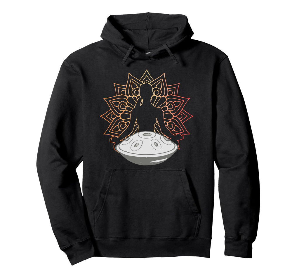Handpan Musical Instrument Hoodie - Custom Art Print for Adults - T-Shirt, Sweatshirt, Hoodie
