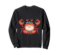 Meditation Crab Yoga Pose Sweatshirt - Casual Everyday Wear Men Women - T-Shirt, Sweatshirt, Hoodie