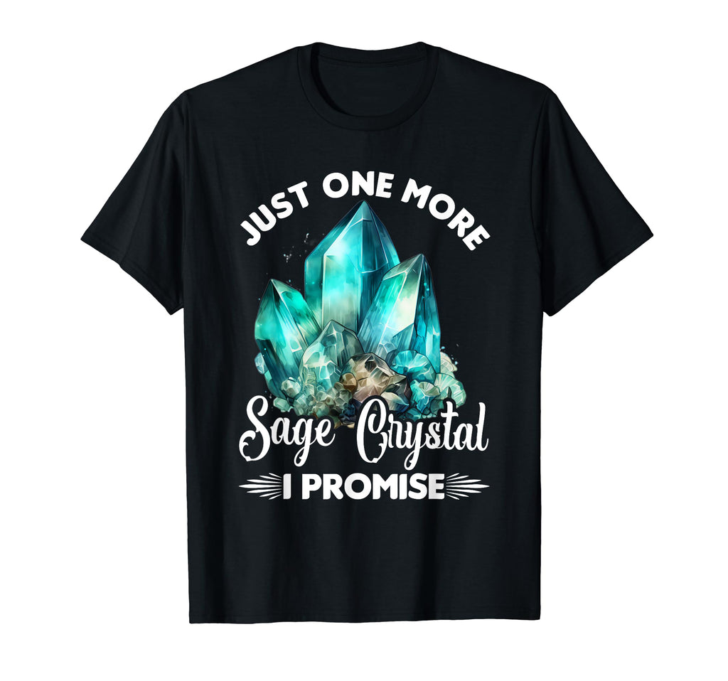 Sage Crystal Reiki Crystal Healing T-Shirt - Novelty Apparel Men Women - T-Shirt, Sweatshirt, Hoodie