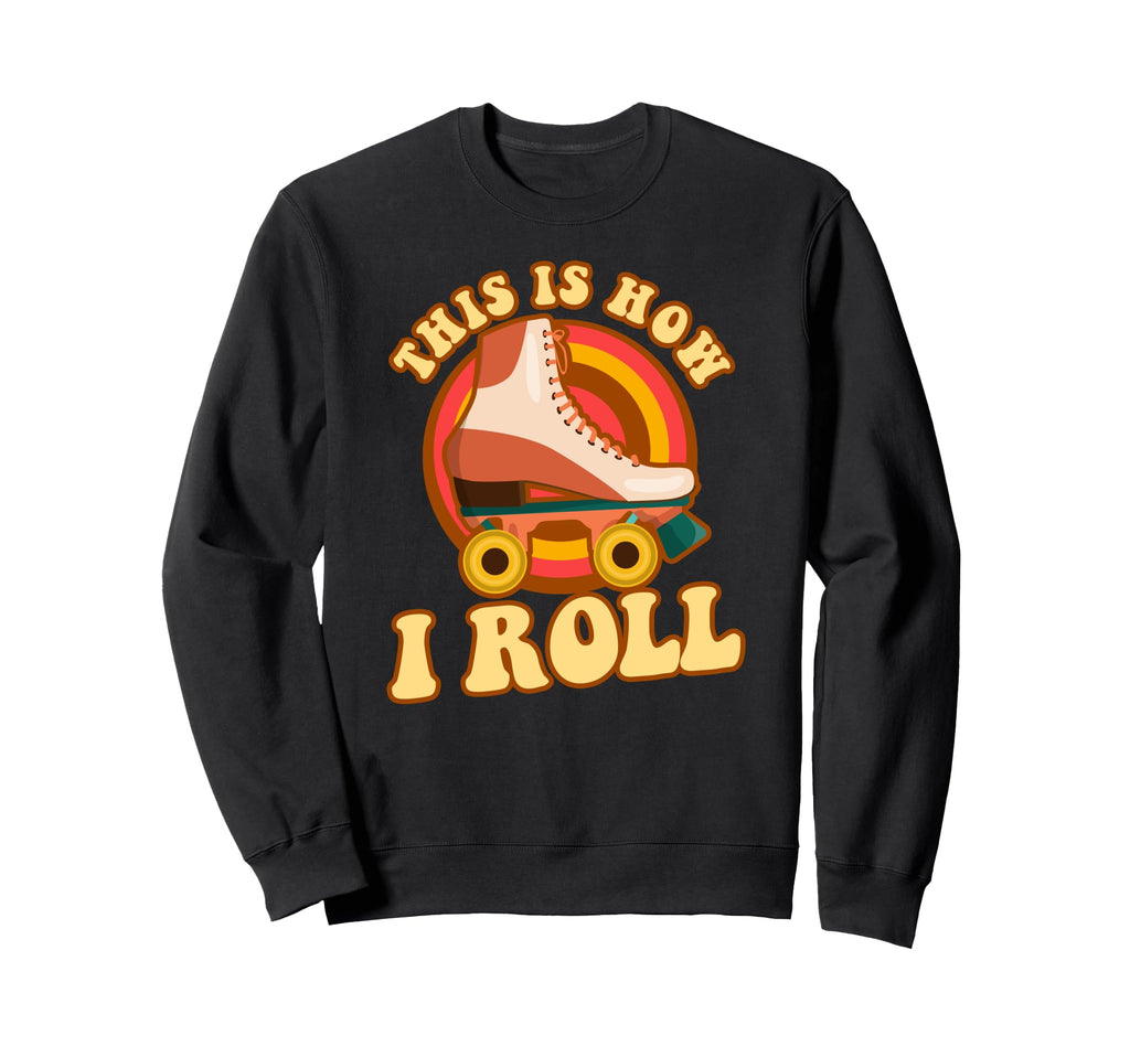 Roller Skating Skate 1970S Sweatshirt - Custom Art Print Men Women - T-Shirt, Sweatshirt, Hoodie