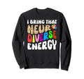 Neurodiverse Energy Autism Brain Adhd Sweatshirt - Graphic Print Men Women - T-Shirt, Sweatshirt, Hoodie