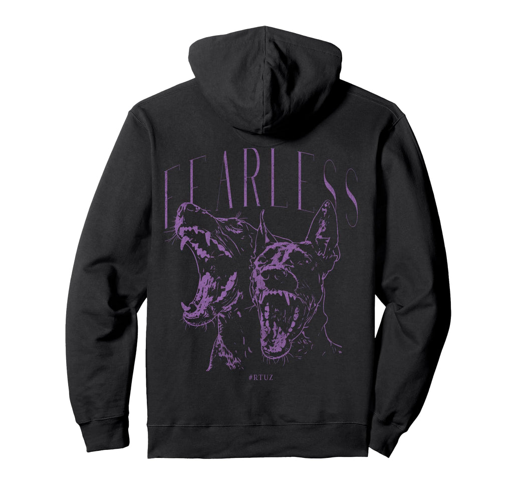 Back Streetwear Dog Doberman Hoodie - Aesthetic Graphic Men Women - T-Shirt, Sweatshirt, Hoodie