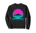 Sunset Sperm Whale Sweatshirt - Unique Graphic for Adults - T-Shirt, Sweatshirt, Hoodie