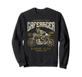 Cafe Racer Motorcycle Race Sweatshirt - Aesthetic Graphic Unisex - T-Shirt, Sweatshirt, Hoodie