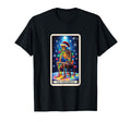 Overthinker Tarot Card Skeleton Skull T-Shirt - Novelty Apparel for Adults - T-Shirt, Sweatshirt, Hoodie