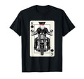 King Card Motorcycle Poker Black Jack T-Shirt - Novelty Apparel Unisex - T-Shirt, Sweatshirt, Hoodie