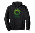 Heavenly Meditated Funny Positive Hoodie - Aesthetic Graphic for Adults - T-Shirt, Sweatshirt, Hoodie