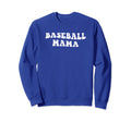 Team Royal Blue Baseball Mama Sweatshirt - Custom Art Print Men Women - T-Shirt, Sweatshirt, Hoodie