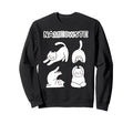 Funny Nameowste Cats Yoga Sweatshirt - Aesthetic Graphic for Adults - T-Shirt, Sweatshirt, Hoodie