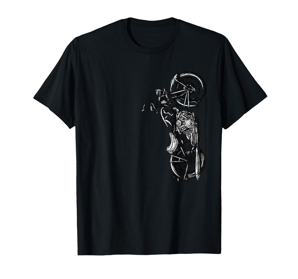 Motorcycling Biker Motorcycle T-Shirt - Novelty Apparel for Adults - T-Shirt, Sweatshirt, Hoodie