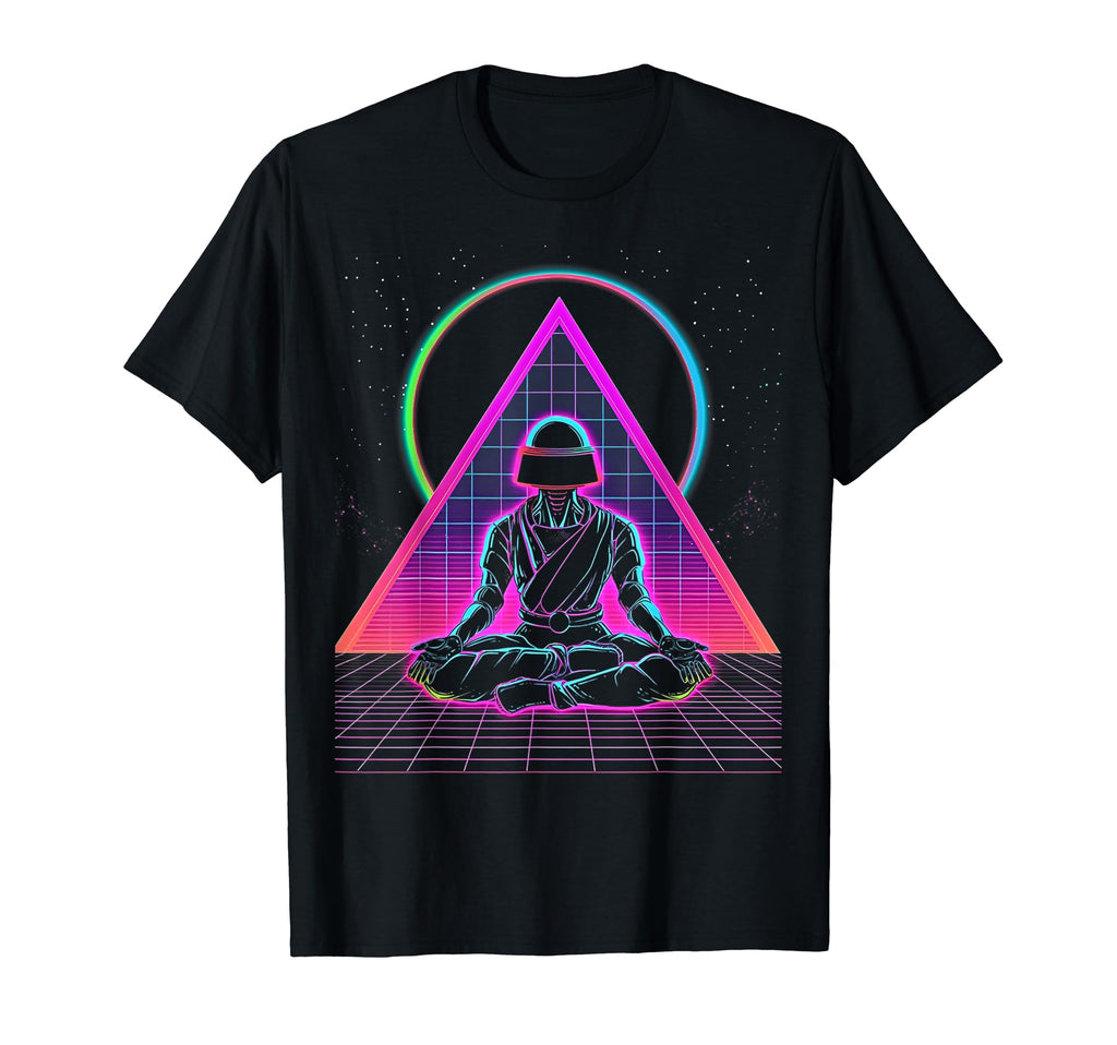 Synthwave Astronaut Cyberpunk 80S Sci Fi T-Shirt - Custom Art Print Unisex - T-Shirt, Sweatshirt, Hoodie