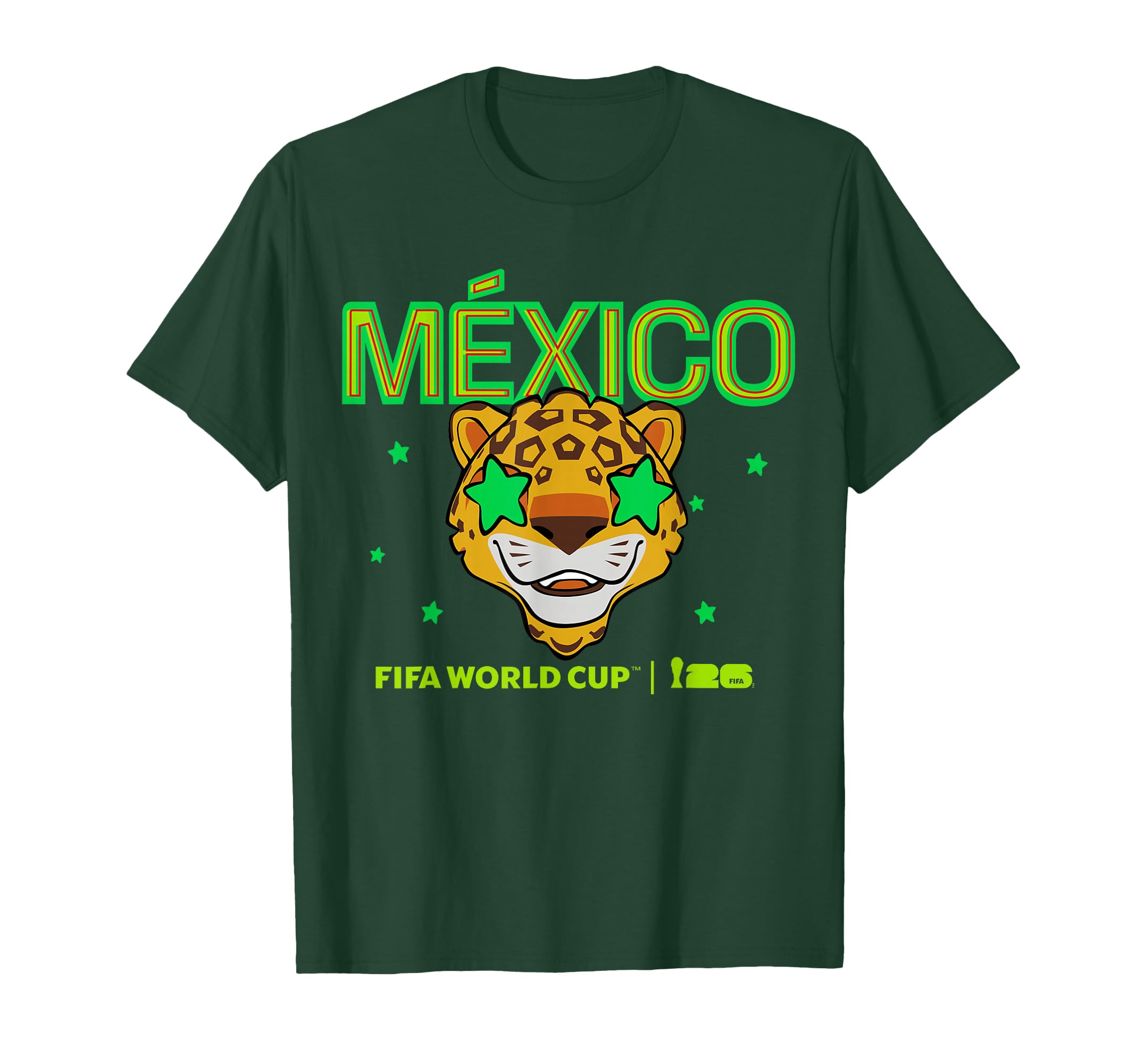 FIFA World CUP26 Mexico Mascot Stars T-Shirt - T-Shirt, Sweatshirt, Hoodie