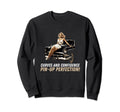 Pin Up Old Car Curves And Confidence Sweatshirt - Aesthetic Graphic Unisex - T-Shirt, Sweatshirt, Hoodie