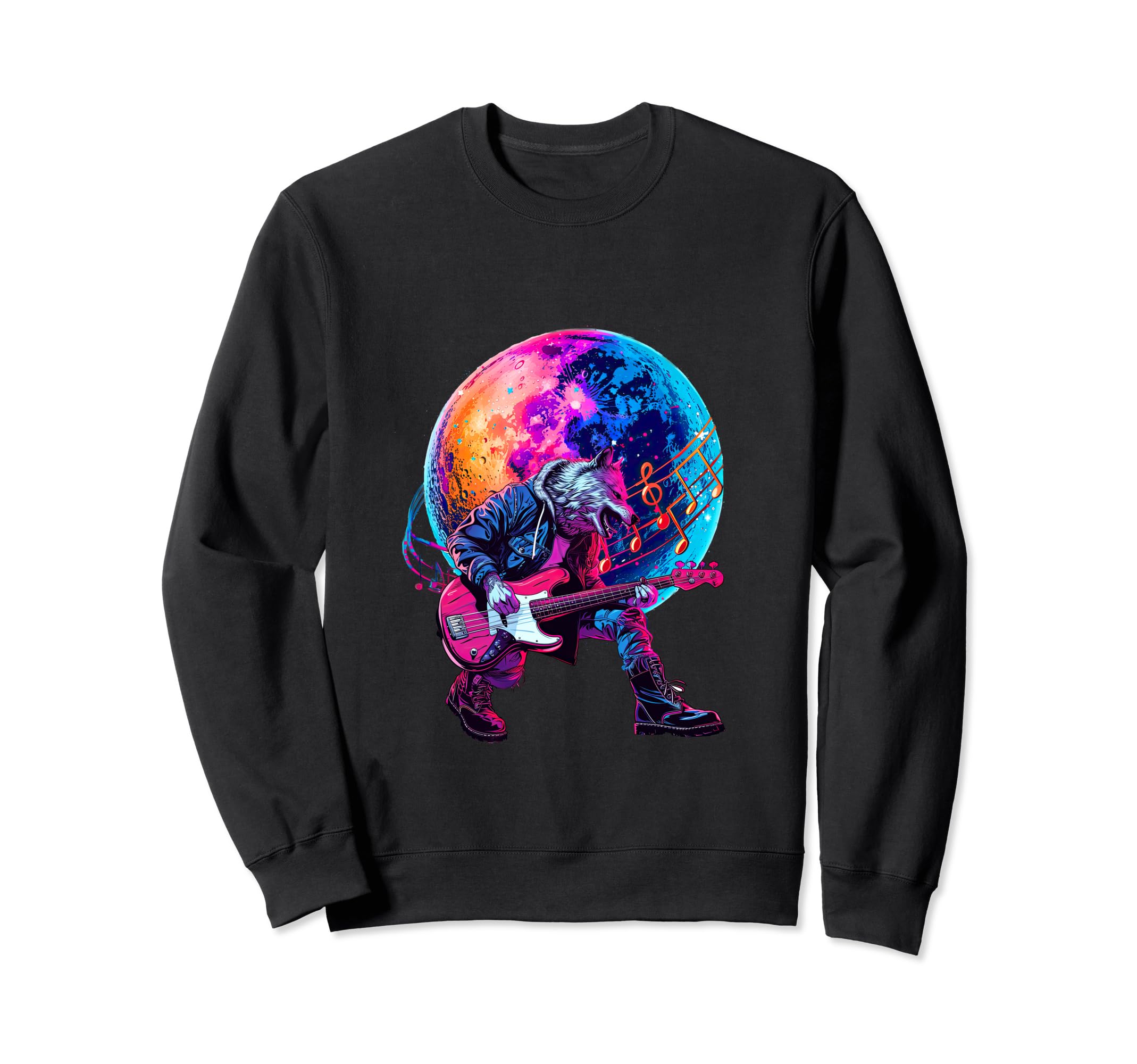 80S 90S Streetwear Scary Rocker Sweatshirt - Streetwear Style for Adults - T-Shirt, Sweatshirt, Hoodie