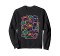 80S Synthwave Sweatshirt - Streetwear Style Men Women - T-Shirt, Sweatshirt, Hoodie