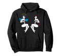 Sexy Pin Up Angel And Devil 50S Hoodie - Custom Art Print Unisex - T-Shirt, Sweatshirt, Hoodie