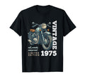 1975 50 Years Old Motorcycle 50Th Birthday T-Shirt - Novelty Apparel Unisex - T-Shirt, Sweatshirt, Hoodie